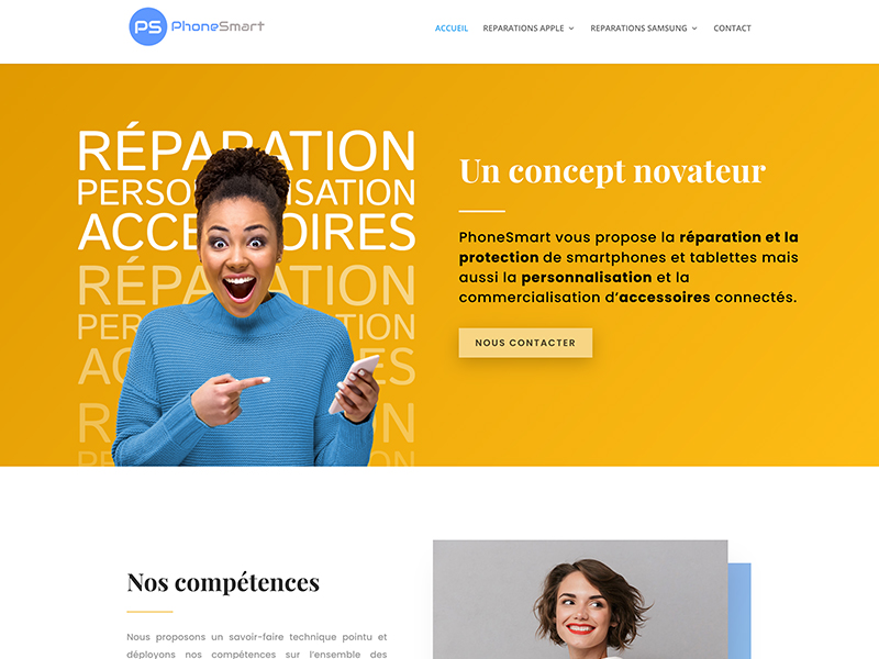 Web Design et graphisme site mti